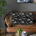 thumbnail image 6 of Dinosaur Throw Pillow Covers Soft Square Cushion Pillowcase Set of 2 for Sofa Couch Home Decor 18 X 18 in, 6 of 6