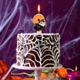 thumbnail image 6 of Luxcidy Halloween Birthday Candle, Ghost Digital Candle Cake Decoration, 3D Black Red Flash Cupcake Topper Decoration Candle, Cake Topper, Birthday Celebration Supplies (9), 6 of 6