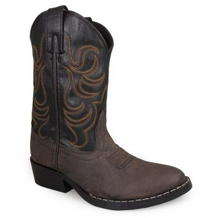 

Smoky Mountain Kids Monterey Brown and Black Cowboy Boots
