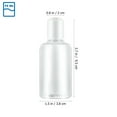 thumbnail image 4 of Troglfold travel bottles 12pcs 75ml Refillable Press Cap Travel Toiletry Bottles - Random Cap Color,3.94"X1.57"X1.57", 4 of 10