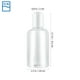 thumbnail image 4 of 12 unids 75 ml Botella Rellenable Prensa Tapa Contenedor de Almacenamiento de la Botella de Viaje para Shampoo Loción Crema (Color Al Azar), 4 of 7