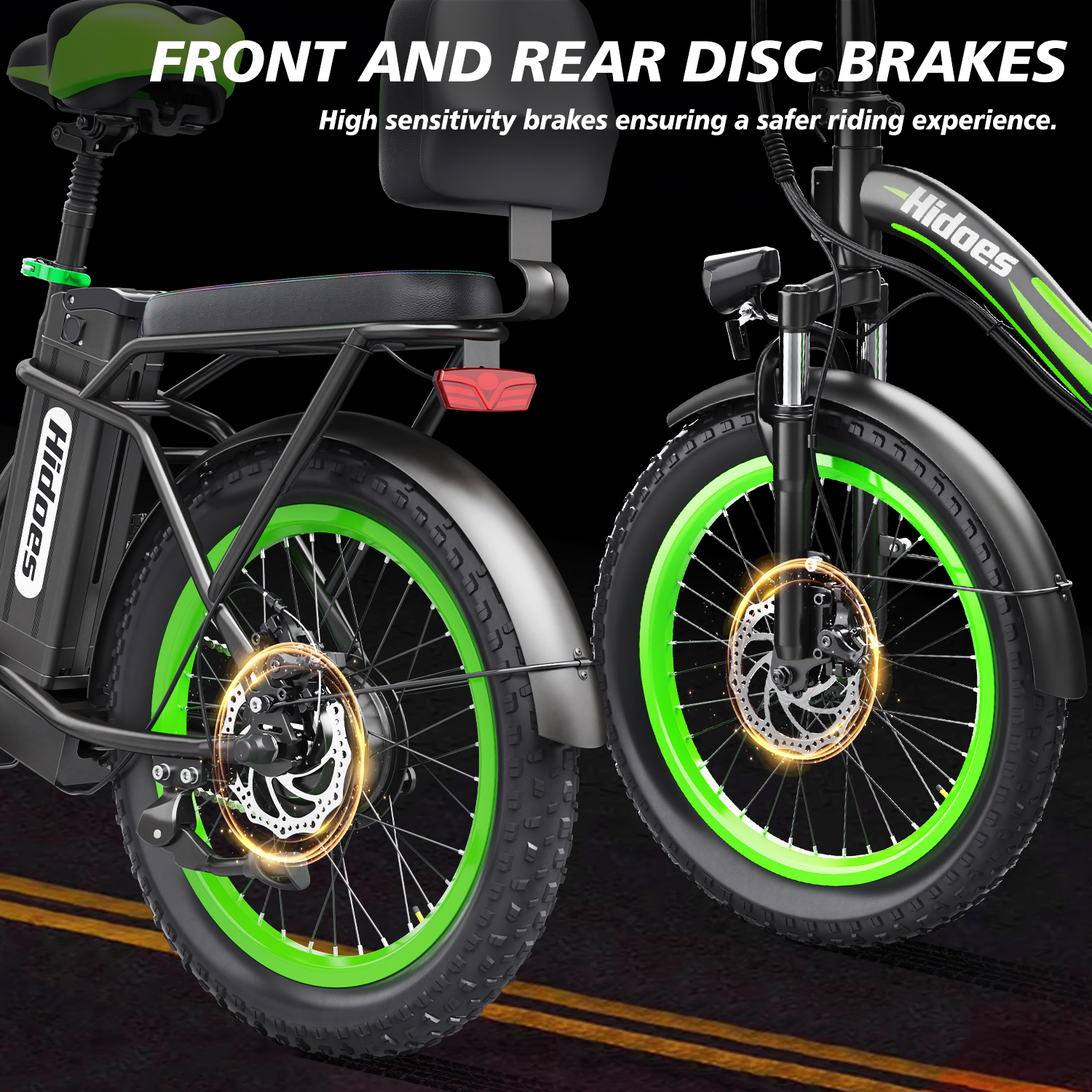 Electric Bike Folding 20" Fat Tire 25MPH 25Mile, 12Ah Hill Mountain Electric Fat Tire Snow Beach Ebike Range up to 20-40 Miles, Dual Disc Brakes & Shocking Proof for Adults Teens Kids