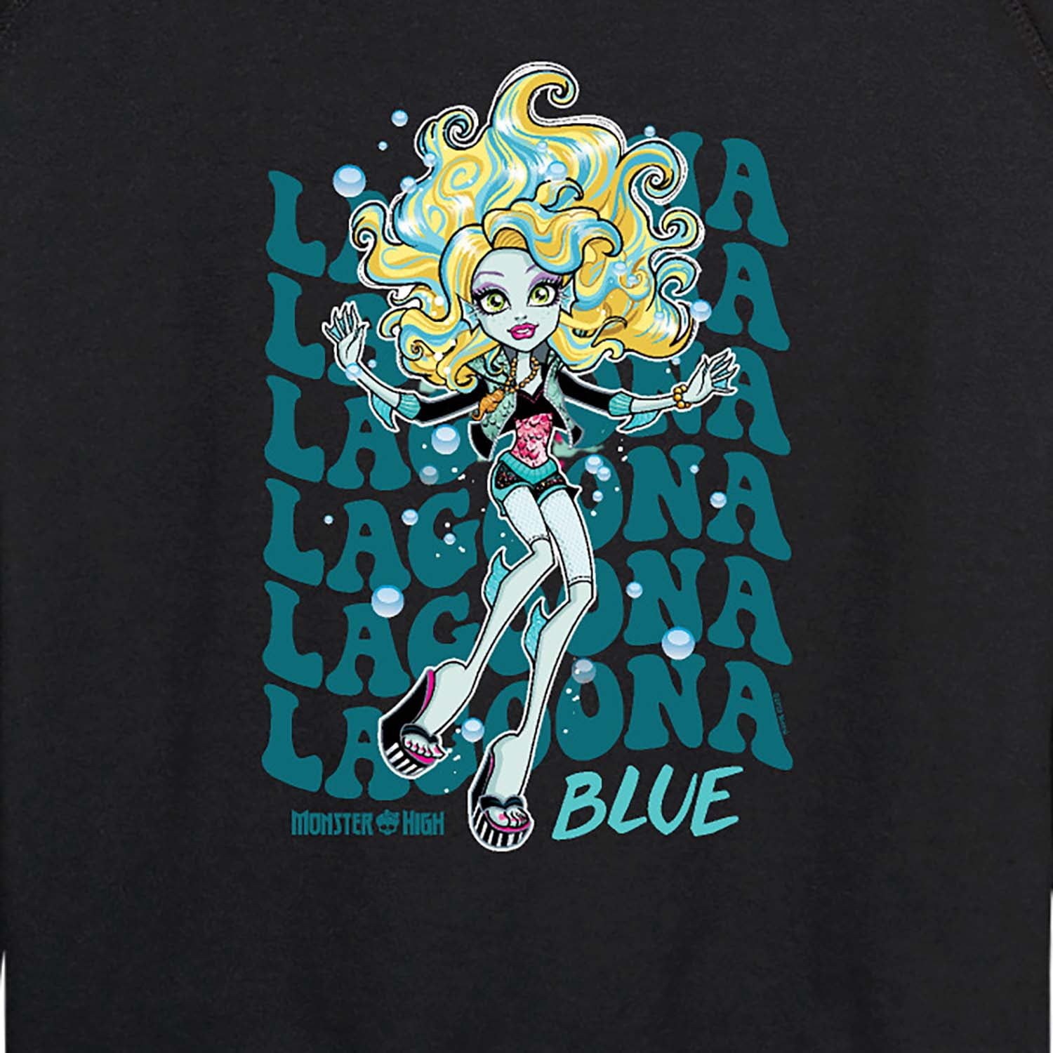 Monster High - Lagoona Blue - Women's Lightweight French Terry Long Sleeve Shirt