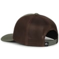 thumbnail image 6 of Outdoor Cap PDT20M Slight Pre-Curved Visor Cap-Olive/Brown, 6 of 8