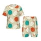 thumbnail image 1 of Balery Vintage Bowling Conjunto de Pijama Infantil de Manga Corta con Estampado – Ropa de Dormir de Algodón Suave-3X-Large, 1 of 6