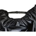 thumbnail image 4 of Cubierta para motocicleta XXXXL Cubierta para scooter para interiores y exteriores Cubiertas para motocicleta transpirables Cubierta de color negro Agujeros de cerradura, 4 of 5