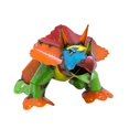 thumbnail image 1 of Triceratops Dinosaur Metal Art Figurine, 1 of 1