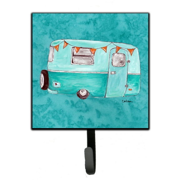 Carolines Treasures 8762SH4 Welcome to the Trailer Leash or Key Holder Single Hook multicolor