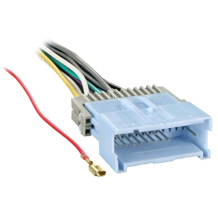 Metra - Radio Wire Harness Adapter for Select Chevrolet and Pontiac Vehicles - Multicolor