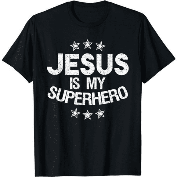 Jesus Christian Faith Pray God Religious T-Shirt Men Fashion Clothing Tee