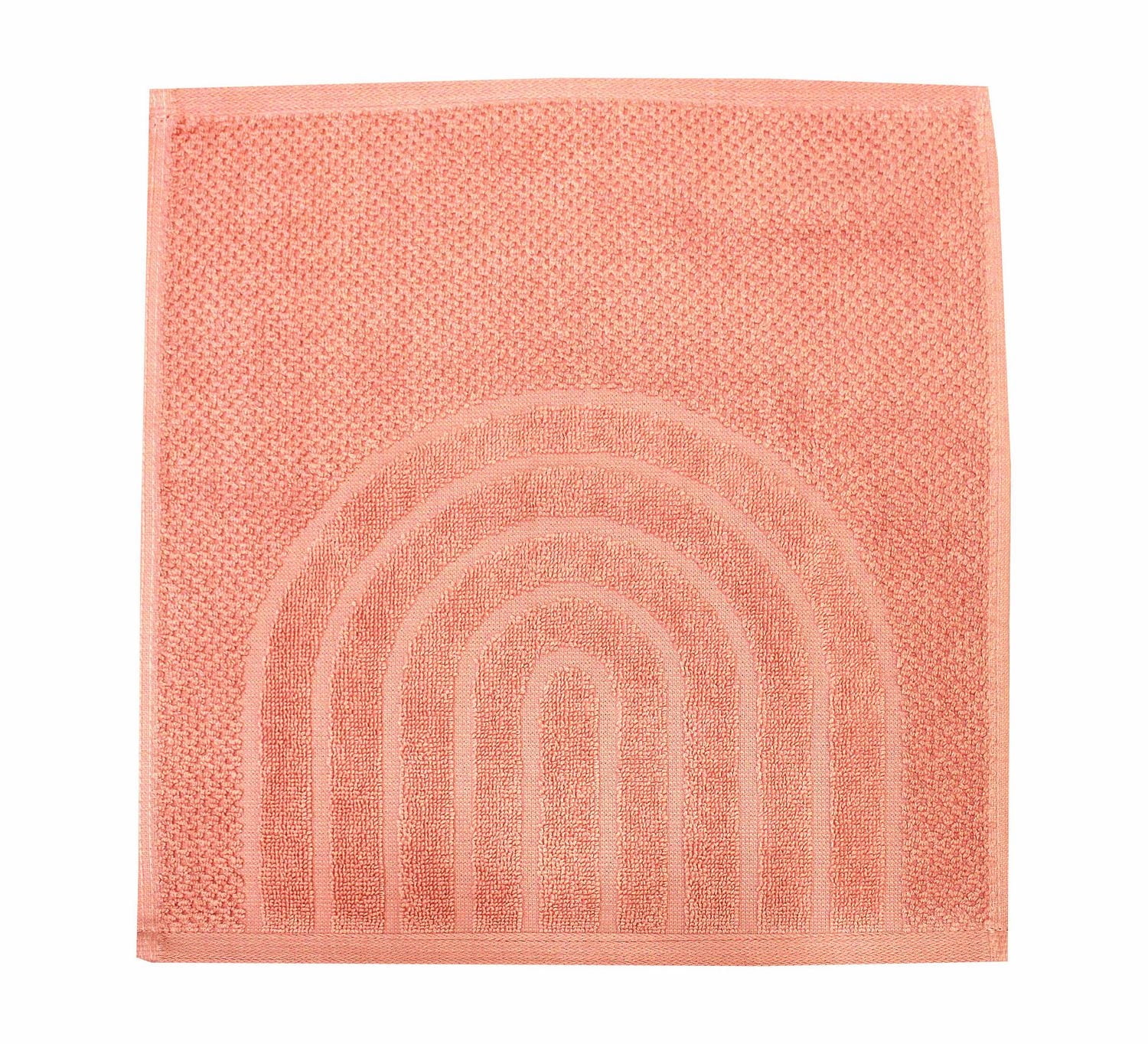 Hometrends Fashion Washcloth, Pink, 1 Piece
