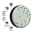 thumbnail image 5 of Easygdp Bees Wheel Sun Guard, Spare Tire Cover,Universal Trailer Suv Truck Camper Travel,Easy To Install And Remove -14 Inch, 5 of 9