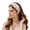 Light Pink2, variant on ibiyuan Stretchy Headbands for Women Korean Style Chiffon Stretch Headband Comfortable Non Hair Band for Daily Face Washing Home Leisure And Simple Dressing
