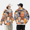 thumbnail image 4 of Vsdgher Mignon Empreinte de Patte de Chat Sweat à Capuche Adulte pour Hommes Femmes, Manches Longues Protection Solaire Chemises de Pêche pour Course Natation-TTG, 4 of 7