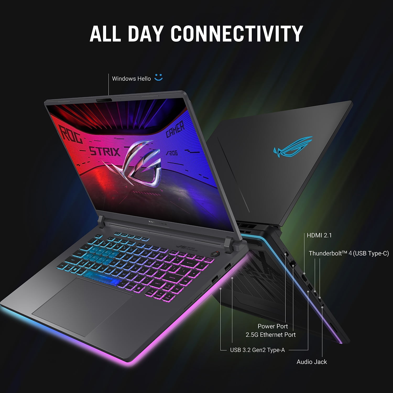 ASUS ROG Strix G16 16" FHD+ 165Hz Gaming Laptop NVIDIA GeForce RTX 5070 Intel Core i9 14900HX 32GB