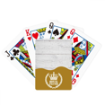 thumbnail image 1 of White Wood Floor Rough Wallpaper Texture Royal Flush Poker Playing Card Game, 1 of 5