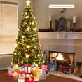 thumbnail image 2 of Costway 7 FT Pre-Lit Artificial Xmas Tree with 280 Branch Tips &40 Warm White Star Lights, 2 of 10