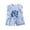 Blue, variant on boys easter outfit Boys' Letter Printed Vest + Shorts Two Piece Set Suitable For 3 10 Years