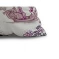 thumbnail image 2 of Simply Daisy, 18" x 18" China Old , Floral Print Outdoor Pillow, Purple, 2 of 2