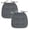 A420 Dark Gray 16.9x16.1x1.2" 2Pack, variant on 2Pcs Chair Cushions For U Shaped Dining Chairs Kitchen Chair Cushions With Ties Non Chair Pads For Dining Room Chairs Colorful Cushion 16.9X16.1X1.2"