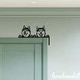 thumbnail image 4 of Handmadetneonsign Siberian Husky Door Corner Sign, Pet Dog Metal Door Topper, House Wall Decor 64372, 4 of 4