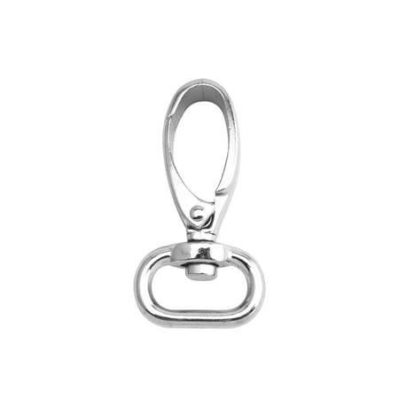 

Fenggtonqii Silvery 0.8 Inner Diameter Oval Ring Large Olive Buckle Lobster Clasps Swivel Snap Hooks Pack of 4