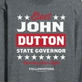 thumbnail image 3 of Yellowstone - Elect John Dutton Governor - Men's Long Sleeve T-Shirt, 3 of 6