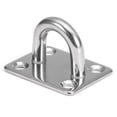 thumbnail image 3 of 4pcs Pad Eye Plates Marine Hardware Multifunctional Wall Mount Hook Loops, 3 of 7
