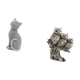 thumbnail image 5 of Estatua de resina de gato y búho, figura decorativa, adorno coleccionable, escultura para entrada, estantería, sala de estar, dormitorio, oficina, arm, 5 of 8