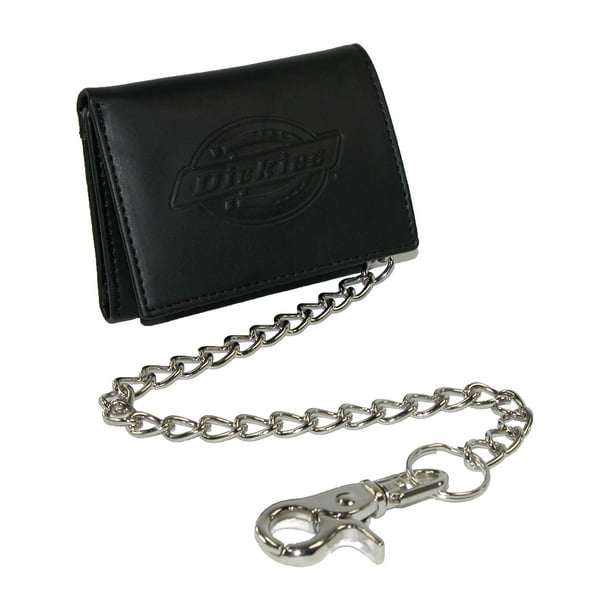 Dickies Trifold Men's Wallet with Metallic Chain - Walmart.com
