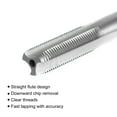 thumbnail image 3 of Unique Bargains M7 x 0.75 Left Hand High Speed Steel Machine 3 Straight Flutes Thread Tap, 3 of 6