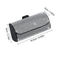 thumbnail image 3 of YHAIOGS Sunglasses Holder for Car Sun Visor Sparkling Auto Glasses Clip Case Eyeglasses Protective Box, 3 of 7