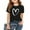 AG09-Black, variant on Inglocry Girls Short Sleeve T Shirts Kids Summer Tops Crewneck Basic Graphic Tees Cute Tops For Teens 5-14 Years White 2-3Y