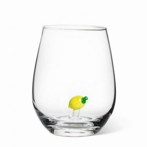 MDR Trading Inc. AB-27-VINO-422 Lemon Stemless Wine Glass