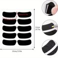 thumbnail image 1 of 100 parches adhesivos negros impermeables para ojos, perfectos para fútbol, rugby, voleibol y competiciones deportivas., 1 of 3