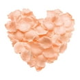 thumbnail image 1 of Uxcell 1000 piezas de pétalos de rosa artificiales, pétalos de flores de seda falsa para decoración de bodas, fiestas, propuestas y aniversarios, dorado claro, 1 of 1