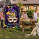 thumbnail image 1 of Mardi Gras Garden Flags Outdoor Patio Decoration Flags Holiday Party Flags, 1 of 6