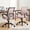 Pink, variant on Atilioo Ergonomic Office Chair with Lumbar Support, Computer Desk Mesh Chair with Height Adjustable 360° Swivel, Fixed Armrest, Black