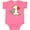 Hot Pink, variant on Inktastic 1st Birthday Outer Space Theme Boys or Girls Baby Bodysuit