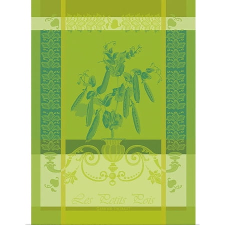 Garnier Thiebaut French Kitchen Tea Towel Torchon Petits Pois Chlorophylle