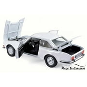 Norev 184825 1 isto 18 1969 Peugeot 504 Coupe Diecast Model Car, Arosa White