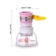 thumbnail image 5 of Matsuzay Grifo de fregadero de 360 grados, aireador de grifo de baño de plástico, extensor de rociador ajustable, adaptador de difusor Suministros de limpieza para el hogar rosa 3 versión, 5 of 6