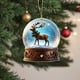 thumbnail image 4 of Adornos navideños, adornos navideños, regalos navideños, colgante pequeño de acrílico 3D de imitación para árbol de Navidad, bola de cristal, alce, apto para decoración navideña, adornos de plástico., 4 of 7
