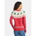 thumbnail image 3 of Holiday Time Women's and Women's Plus Pretty Christmas Sweater, Sizes XXS-3X, 3 of 6