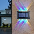 thumbnail image 1 of Xihbxyly Luces Solares Led para Exteriores, Inalámbricas, Impermeables Ip65, Diseño Moderno, Focos de Jardín, Iluminación para Caminos de Patio, Fácil Instalación, Juego de 2 Piezas, Tamaño 11 X 8 X, 1 of 6
