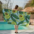 thumbnail image 2 of Novforth Microfiber Sand Free Beach Towel，72"x36"Oversized Lightweight Microfiber Super Absorbent Quick Fast Dry ，Outdoor Travel Swim Towel for Adults Women Men - Avocado, 2 of 10