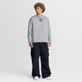 thumbnail image 3 of Men's Fanatics Gray Green Bay Packers Oversized Type Play Long Sleeve T-Shirt, 3 of 5