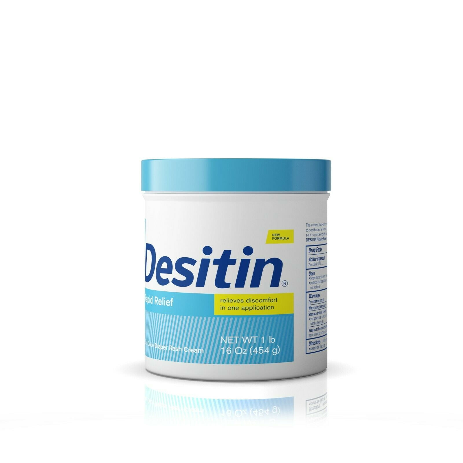 DESITIN Rapid Relief Diaper Rash Cream 16 oz Pack of 4