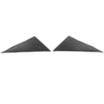thumbnail image 2 of Moldura triangular para esquina de espejo, 2 piezas, moldura de placa triangular para espejo retrovisor izquierdo y derecho, integración perfecta, 2 of 9