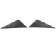 thumbnail image 2 of Moldura triangular para esquina de espejo, 2 piezas, moldura de placa triangular para espejo retrovisor izquierdo y derecho, integración perfecta, 2 of 9